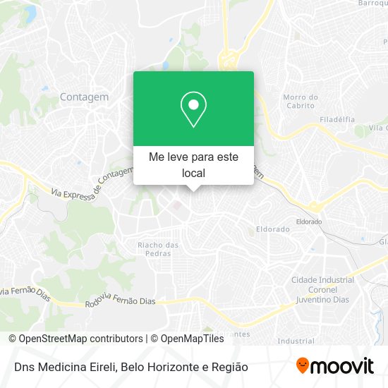 Dns Medicina Eireli mapa