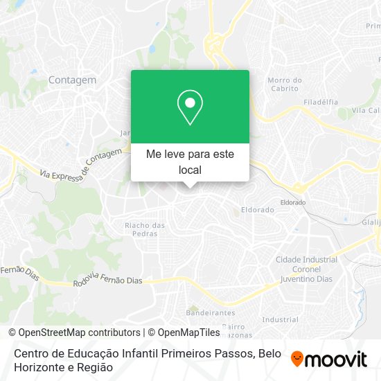 Centro de Educação Infantil Primeiros Passos mapa