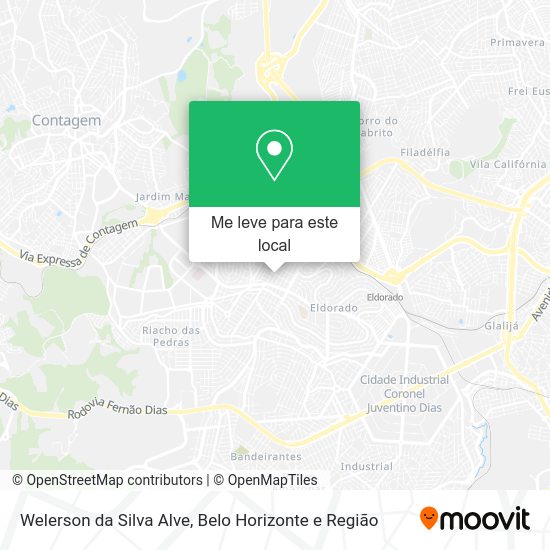 Welerson da Silva Alve mapa