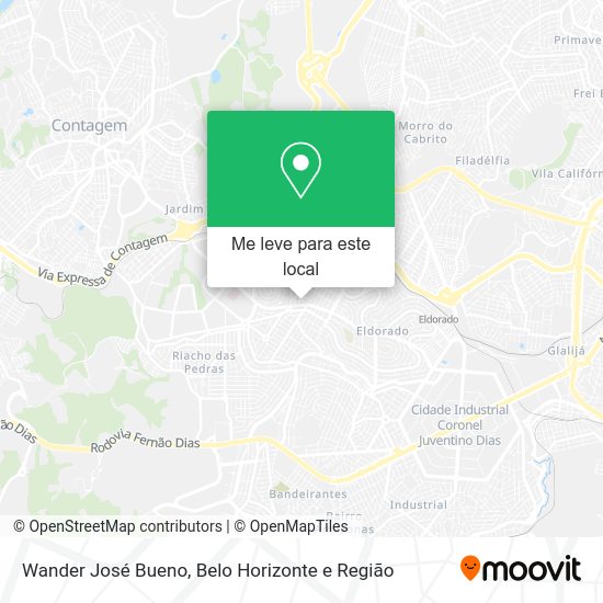 Wander José Bueno mapa