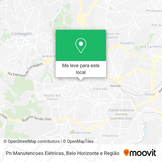 Pn Manutencoes Elétricas mapa