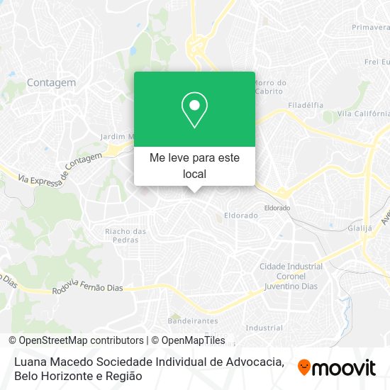 Luana Macedo Sociedade Individual de Advocacia mapa
