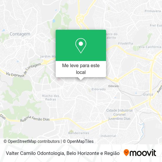 Valter Camilo Odontologia mapa