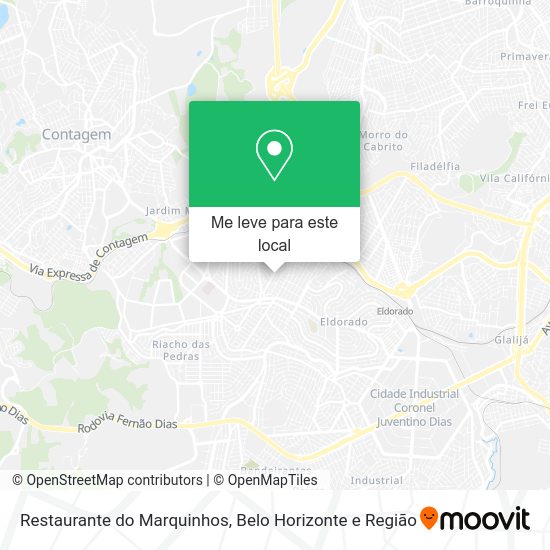 Restaurante do Marquinhos mapa