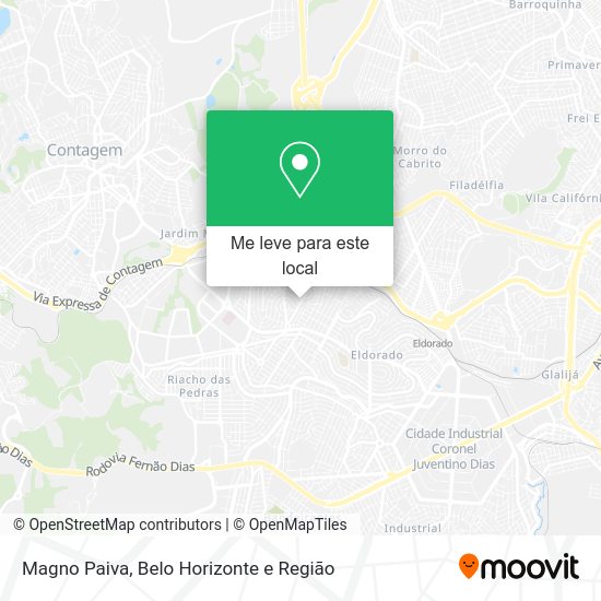 Magno Paiva mapa