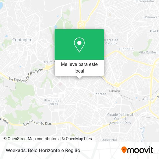 Weekads mapa