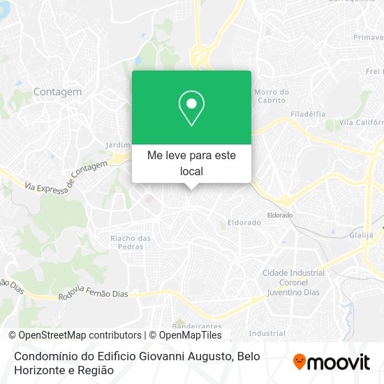 Condomínio do Edificio Giovanni Augusto mapa