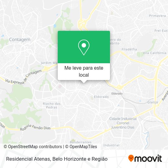 Residencial Atenas mapa