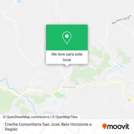 Creche Comunitaria Sao José mapa