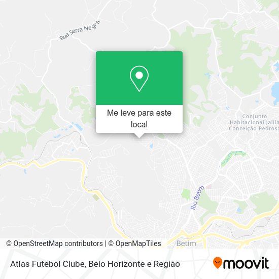 Atlas Futebol Clube mapa