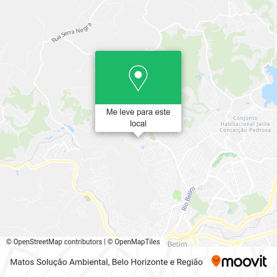 Matos Solução Ambiental mapa