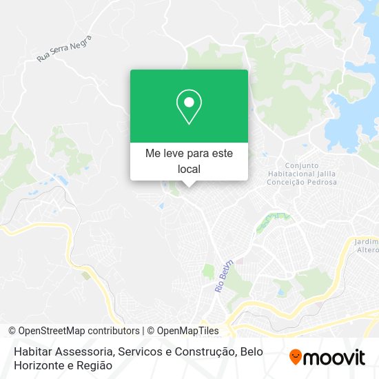 Habitar Assessoria, Servicos e Construção mapa