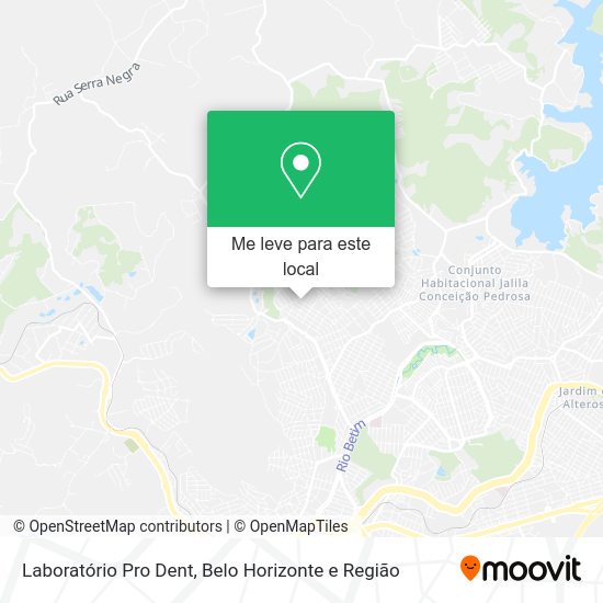 Laboratório Pro Dent mapa