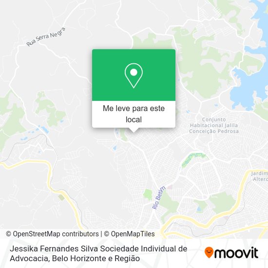 Jessika Fernandes Silva Sociedade Individual de Advocacia mapa