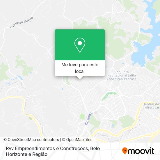 Rvv Empreendimentos e Construções mapa