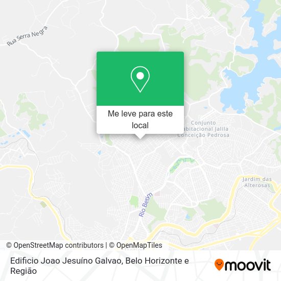 Edificio Joao Jesuíno Galvao mapa