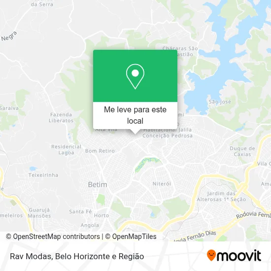 Rav Modas mapa