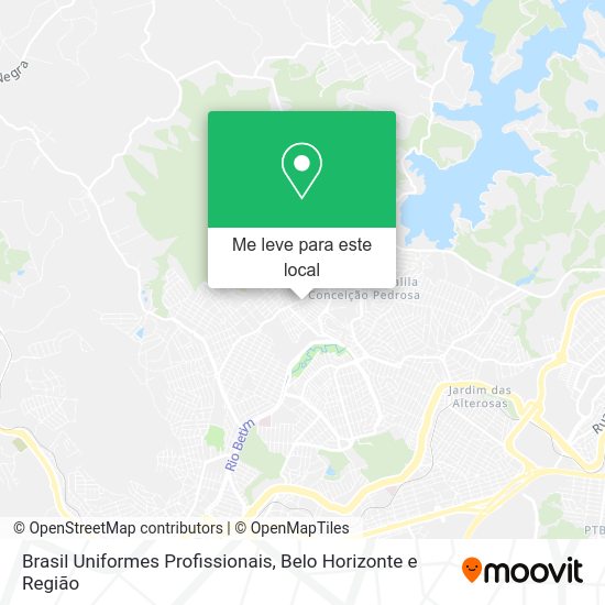 Brasil Uniformes Profissionais mapa