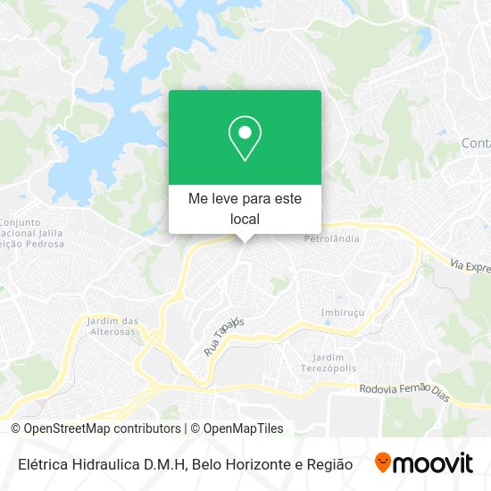 Elétrica Hidraulica D.M.H mapa