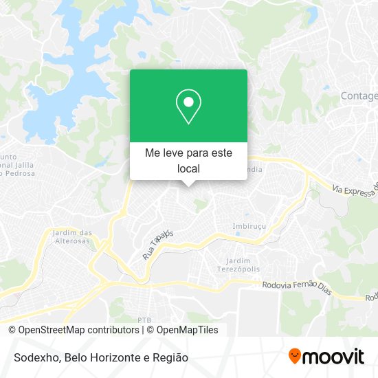 Sodexho mapa