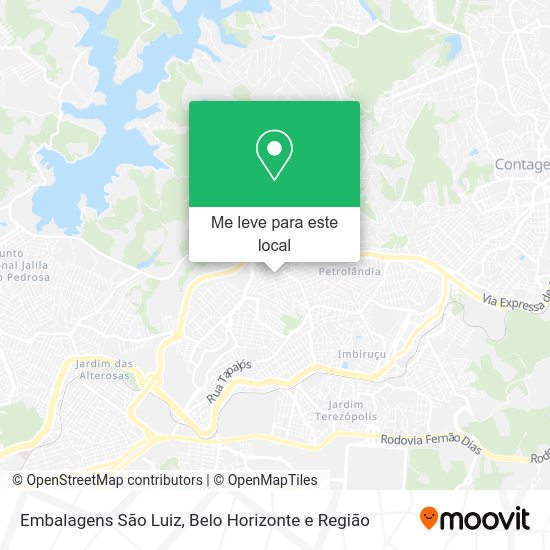 Embalagens São Luiz mapa