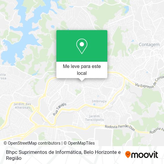 Bhpc Suprimentos de Informática mapa