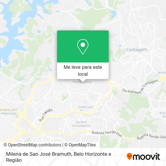 Milena de Sao José Bramuth mapa