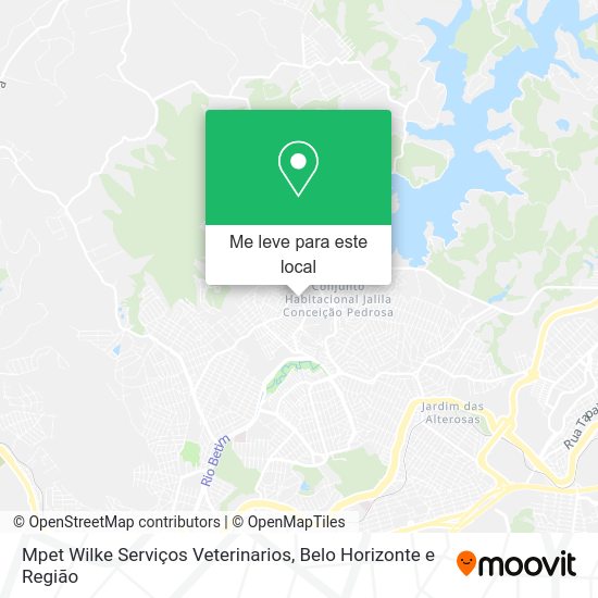 Mpet Wilke Serviços Veterinarios mapa