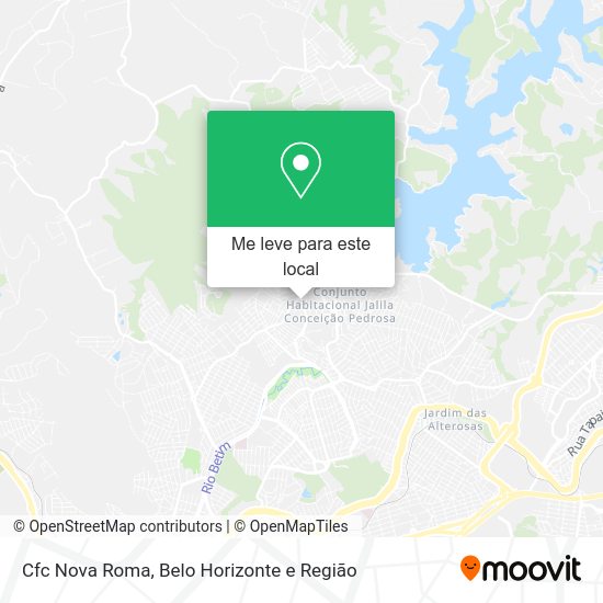 Cfc Nova Roma mapa