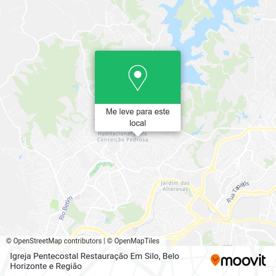 Igreja Pentecostal Restauração Em Silo mapa