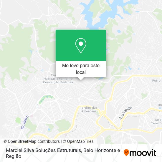 Marciel Silva Soluções Estruturais mapa