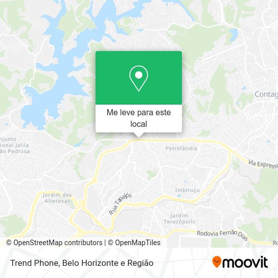 Trend Phone mapa