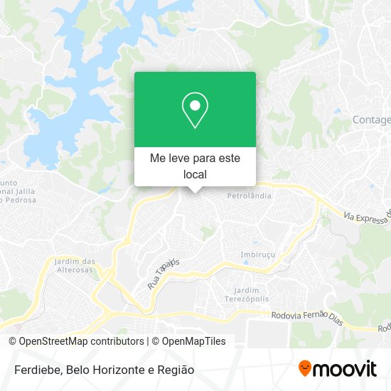 Ferdiebe mapa