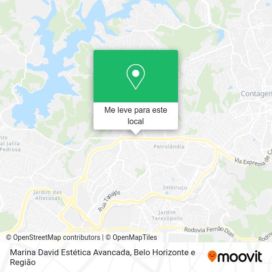 Marina David Estética Avancada mapa
