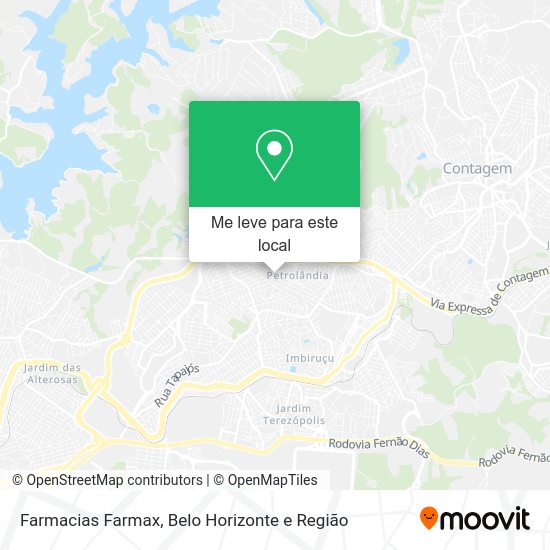 Farmacias Farmax mapa