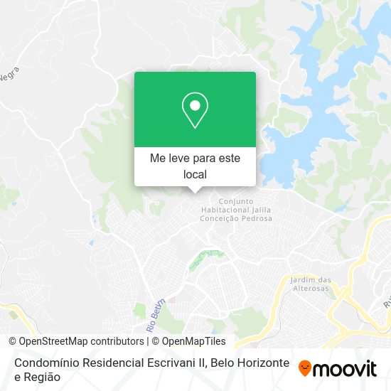 Condomínio Residencial Escrivani II mapa