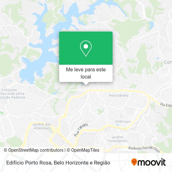 Edifício Porto Rosa mapa