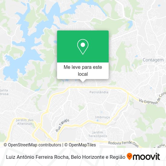 Luiz Antônio Ferreira Rocha mapa