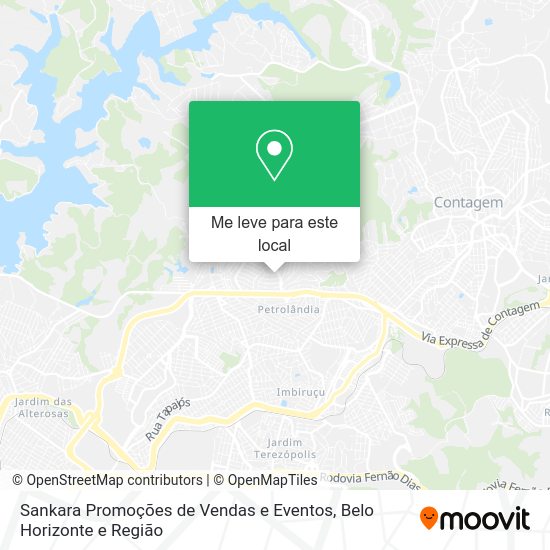 Sankara Promoções de Vendas e Eventos mapa