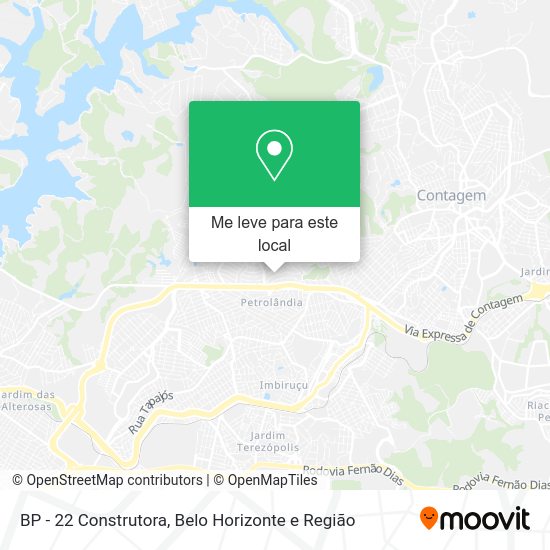 BP - 22 Construtora mapa
