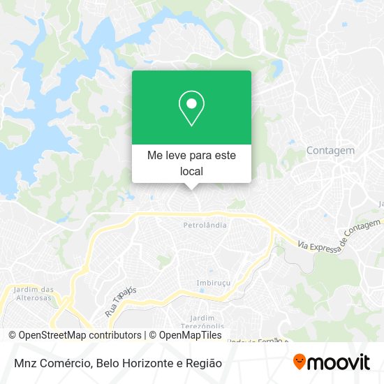 Mnz Comércio mapa