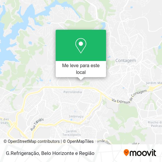 G.Refrigeração mapa