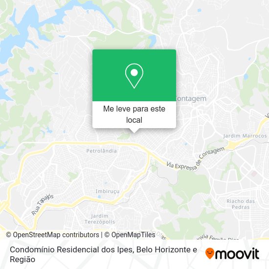 Condomínio Residencial dos Ipes mapa
