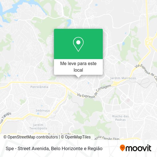 Spe - Street Avenida mapa