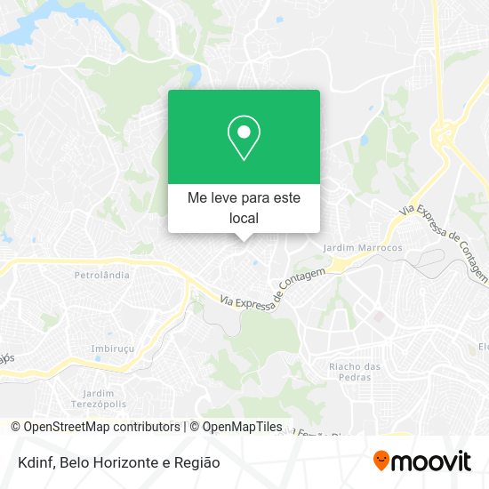 Kdinf mapa