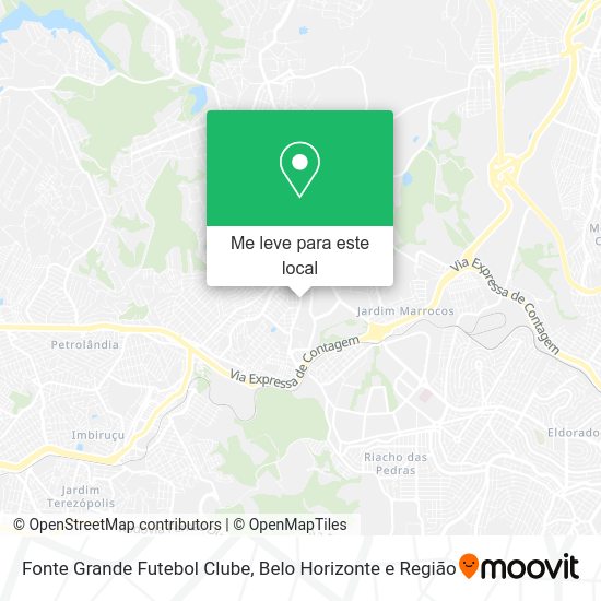 Fonte Grande Futebol Clube mapa