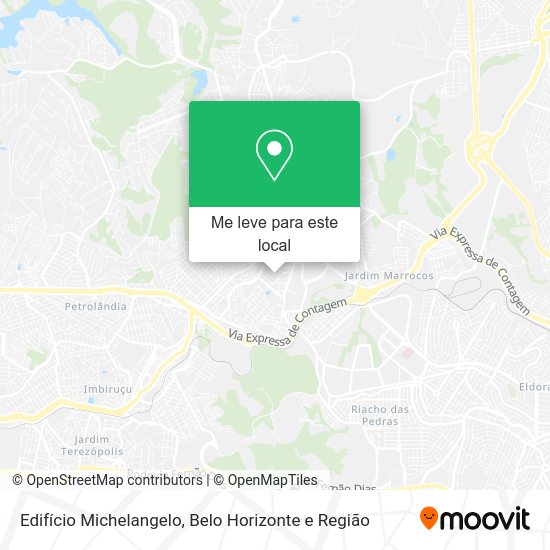 Edifício Michelangelo mapa