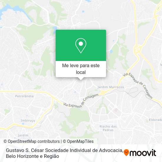 Gustavo S. César Sociedade Individual de Advocacia mapa
