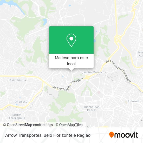 Arrow Transportes mapa
