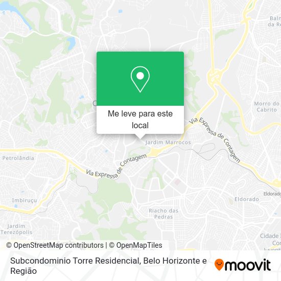 Subcondominio Torre Residencial mapa